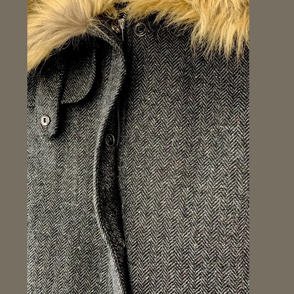 ANTHROPOLOGIE Elevenses Herringbone Jacket - Picture 4 of 7